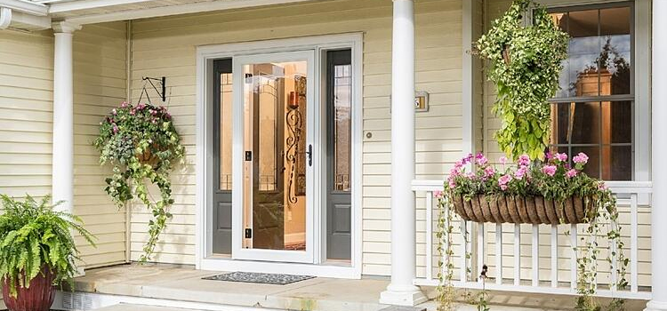 screen door installation in Woodlake