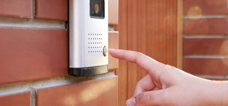 apartment door buzzer installation in Woodlake