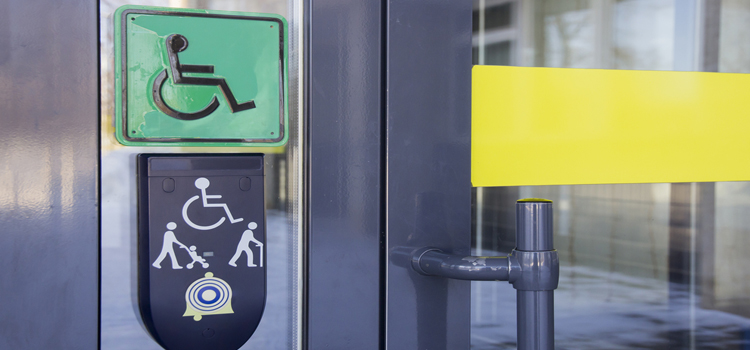 automatic handicap door opener in Woodlake