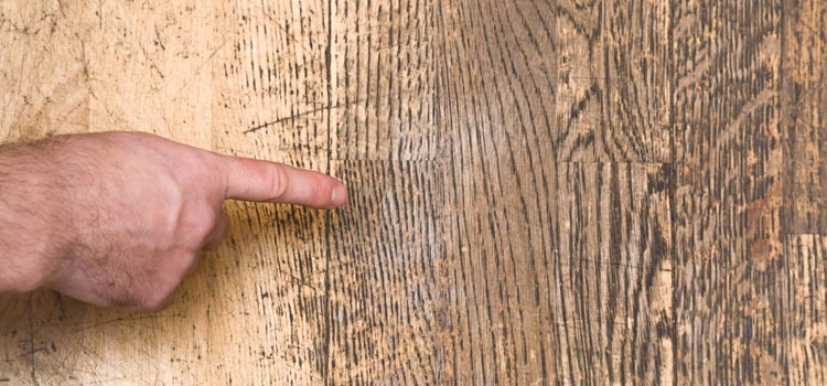 Wood Door Scratch Repair in Woodlake